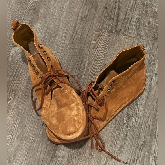 Jenni Kayne Brown Lace Up Boots - Picture 7 of 15